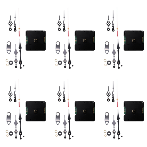 Radio Controlled DIY Clock Movement Kit with 2 Sets Hands Repair