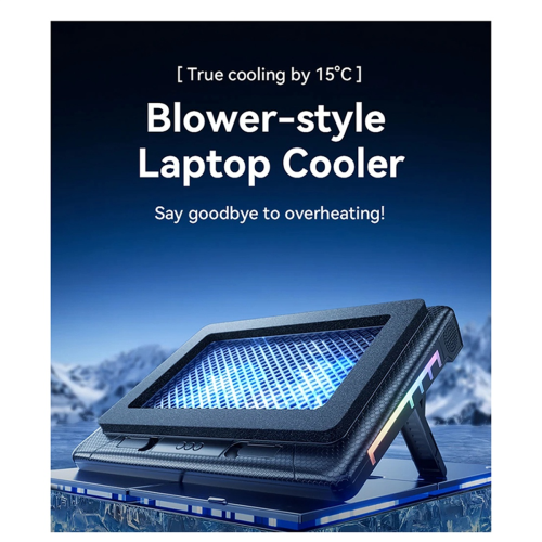 V22 Laptop Cooler RGB 7-Height 2