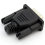 Adaptador de vídeo virtual VGA macho com plugue fictício e placa de trava EDID 3
