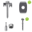 Fence Nails for Softwood, Reusable Wire Fence Staples Screws 5