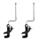 Drum Cowbell Clamp Drum cilp met Alligator Cowbell basishouder 1