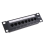 CAT6 8 θύρες Patch Panel Rack Δικτύου 6,89 ιντσών 1U Rack με υποδοχή RJ45 7
