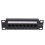 CAT6 8 θύρες Patch Panel Rack Δικτύου 6,89 ιντσών 1U Rack με υποδοχή RJ45 6