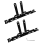Car Wheel Alignment Tool Plates Wheel Balancing Tool Black 3
