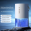 1000ml Dehumidifier for Home Office Negative Ions Damp Mold Black(EU) 3