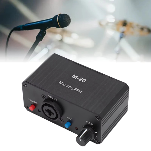 Préampli micro XLR 48V 1