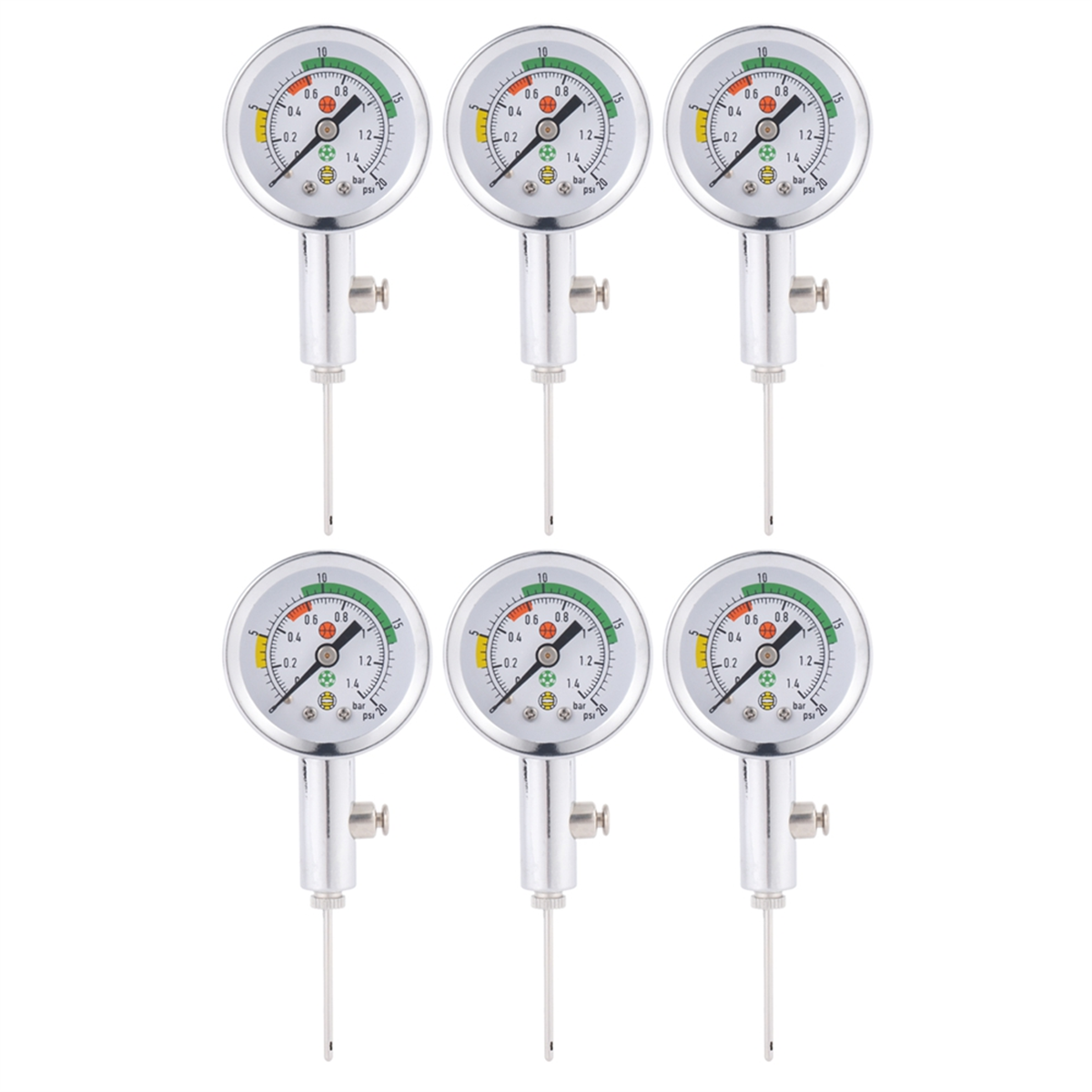 Set 4 Strumenti Per Modellare Palline A Doppia Punta – Acciaio Inox Con Manico In Gomma – Per Fondo, Argilla, Ceramica, Nail Art – 8 Misure
