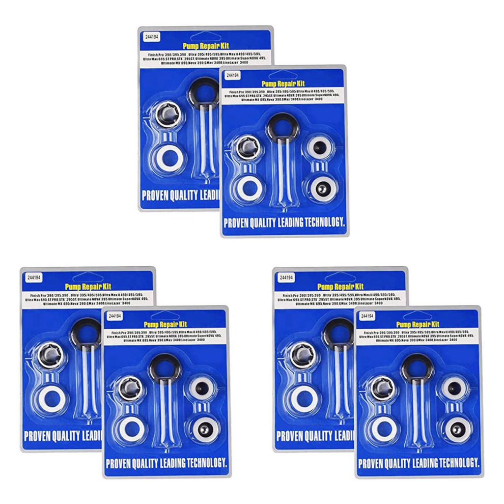 244194 Repair For Airless Paint Sprayer 390 395 490 495 3400(2 Pack) 4714141551524