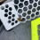 Floating bee water station, antidrug design for bees and pollinators, white 3