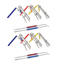 Ferramenta de instalação de vedação de haste de cilindro hidráulico, conjunto de ferramentas de torque de vedação
