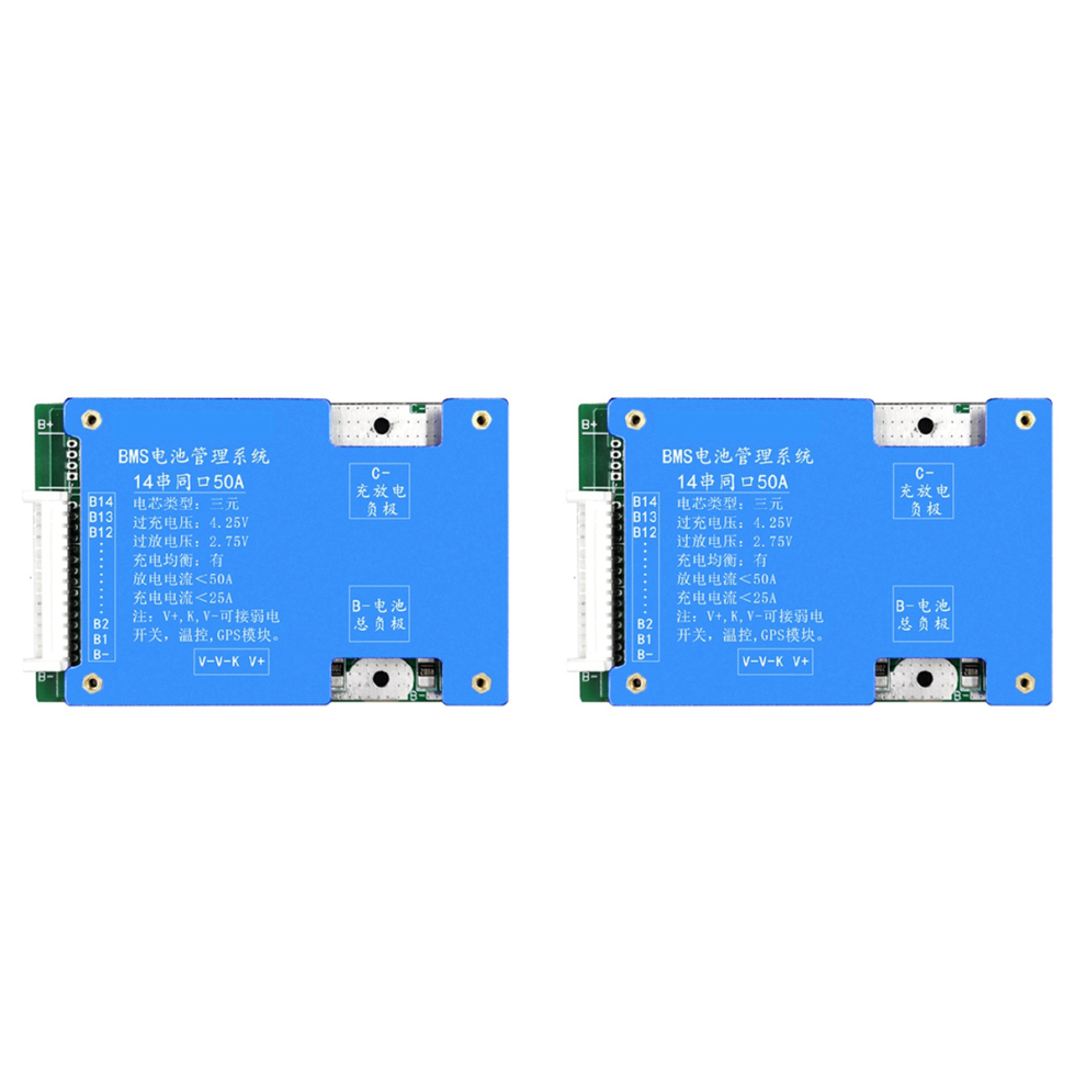 50A Ternary Lithium Battery Protection Board 52V Charge And Discharge 4714141550282