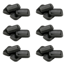 4 topes para cama y muebles, compatibles con todas las ruedas.