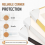100Pack Cardboard Corner Protectors, Fit 1In,1.5In and 2.1In Frames 5