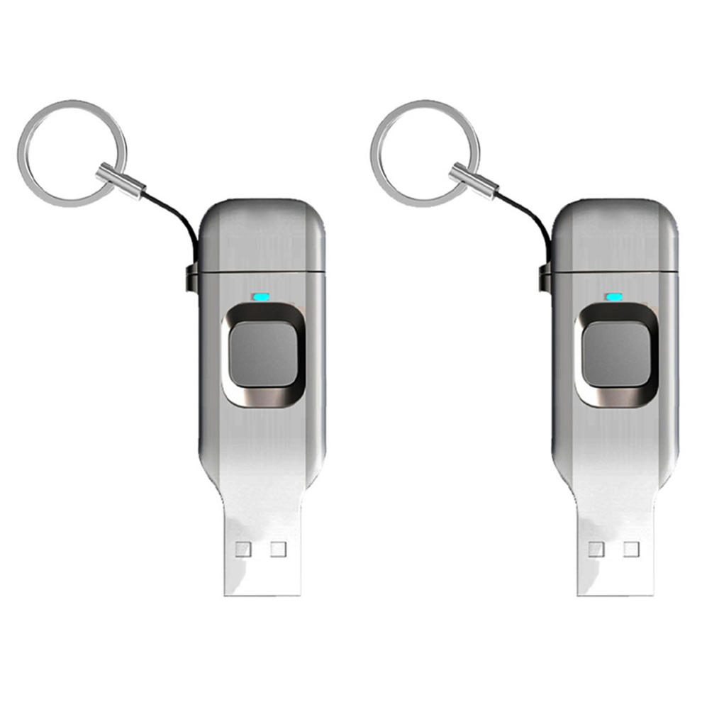 Fingerprint Flash Drive Metal Otg Pendrive Usb3.0 Type C 32G 4714141550633