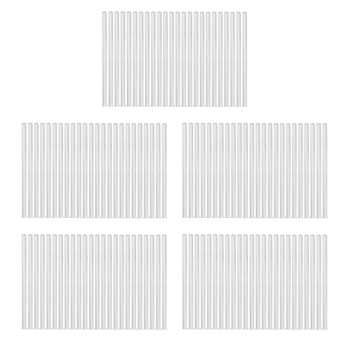 24 pavios de fibra de vidro para tochas externas, 0,5 x 9,85 polegadas