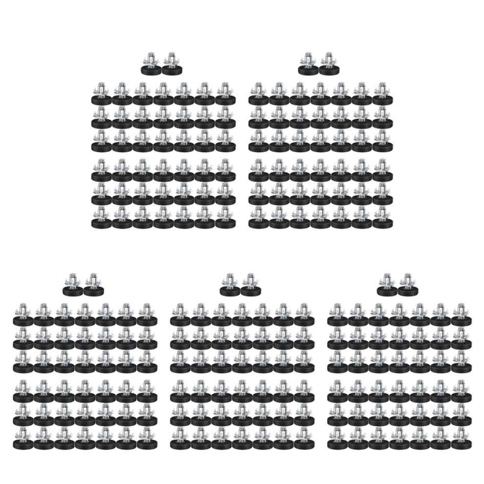 32 Pcs M6 Thread Adjustable Furniture Levelers Screw In Chair Feet 4714141552477
