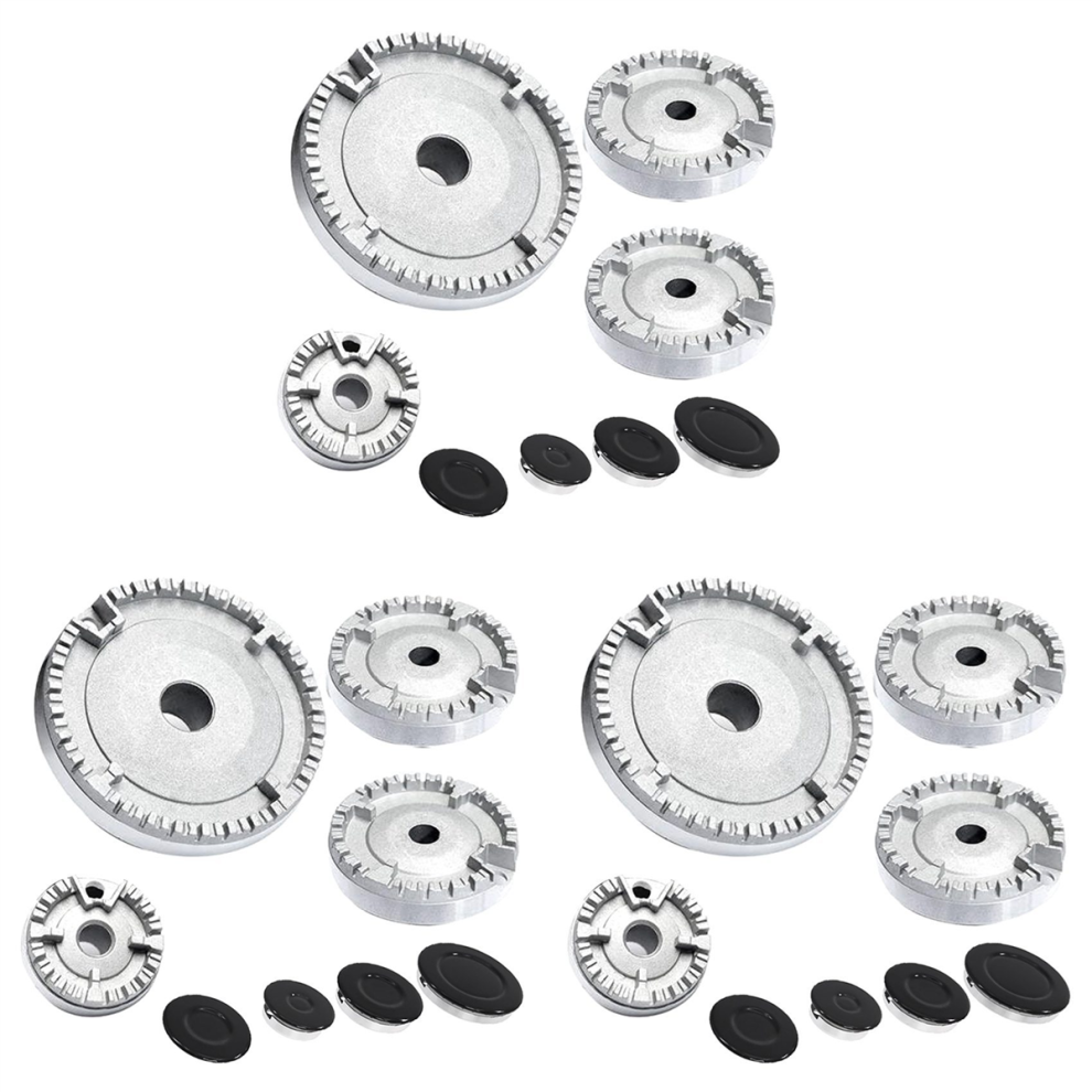 Juego De Tapas Para Estufa, Horno, Quemador De Gas, Tapa De Llama De Corona-image