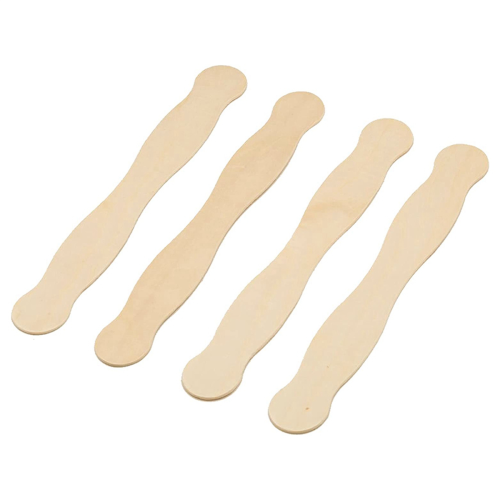 8-Zoll-Fächergriffe oder Farbmisch-100 Craft Popsicle für DIY Crafting 1