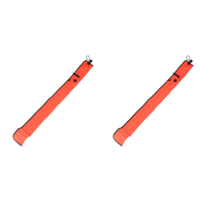 1M Scuba Diving Marker Buoy SMB Signaalbuis Rood
