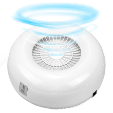 Colector de polvo para uñas, silencioso y potente, con ventilador y enchufe europeo.