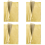 Gold Seidenpapier, 100 Blatt Metallic 1