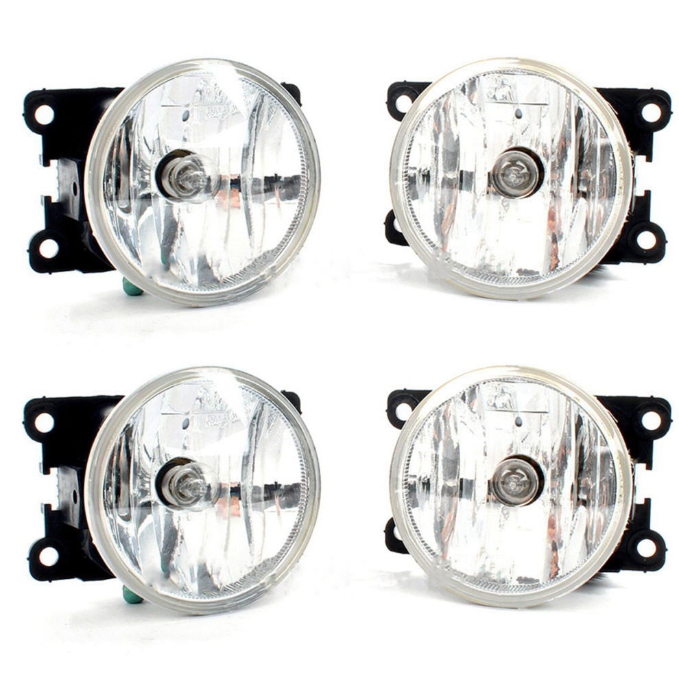 1Pair Front Bumper Fog Lights With Bulb 9675450980 For 208 4712683761821