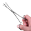 Triangle Opening Plier Clamp Piercing Forcep Tool Stainless Steel 3