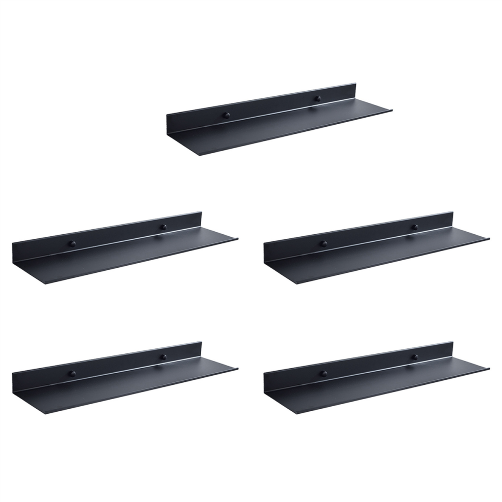 Photos - Other for Repair Floating Wall Shelf Black for Kitchen Bathroom Storage Rack Shelves B