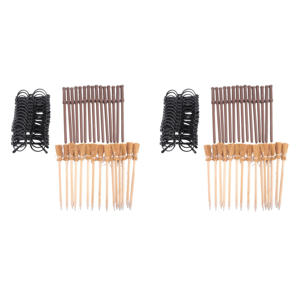 45-Pack Heksenbezempotloden, Potloden Met Ronde Monturen En Glazen-image