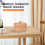 Handwoven Rattan Storage Box with Lid Wicker Fruit Cake Basket B 5