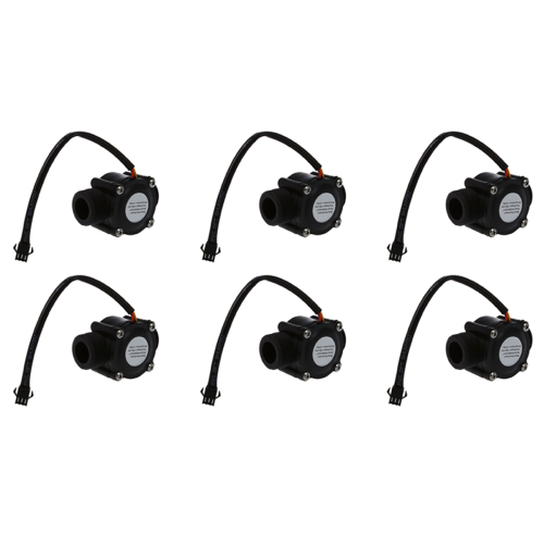 Sensor de fluxo de água com efeito Hall FS300A 1-60L/min DC 5-24V