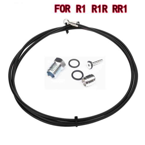 Fiets 2 Meter Remslang Kit Lijnbuis + Olienaald + Olijf + Rubberen Ringen 1