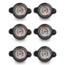 High Pressure Radiator Cap with Temperature Gauge, 1.8 Bar for