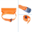 Cylinder Mounted Gas Bracket for Motorhome RV Caravan,Orange 3