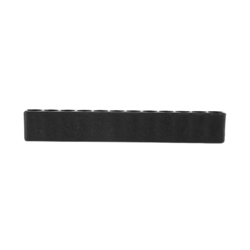 10pcs 12-Hole Screwdriver Bit Holder Black For Six Angle 6.35mm 2