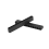 10pcs 12-Hole Screwdriver Bit Holder Black For Six Angle 6.35mm 5