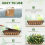 30 Inch 3 Pack Trough Liners, Coconut Fiber for Wall Basket 5