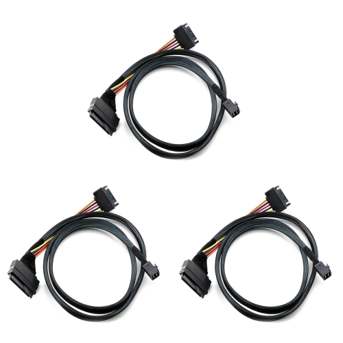 Câble SAS HD 12G intégré vers U.2 36P SFF-8643 vers SAS U.2 SFF-8639