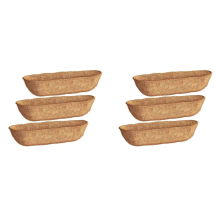 30 Inch 3 Pack Trough Liners, Coconut Fiber for Wall Basket
