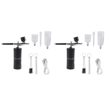 Kit aerografo con compressore ricaricabile ad alta pressione per nail art