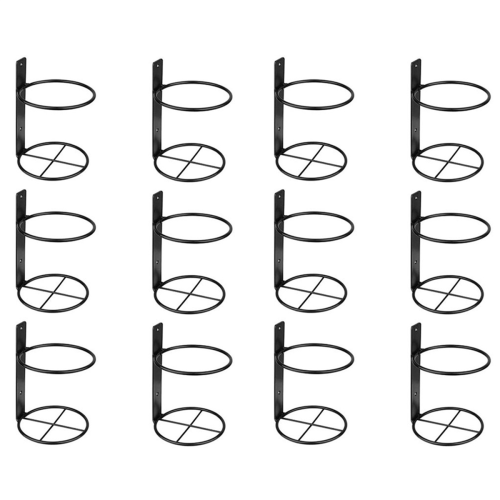 6 Pack Wall Mounted Wine Rack, for Wine Storage Wall Wine Theme Decor