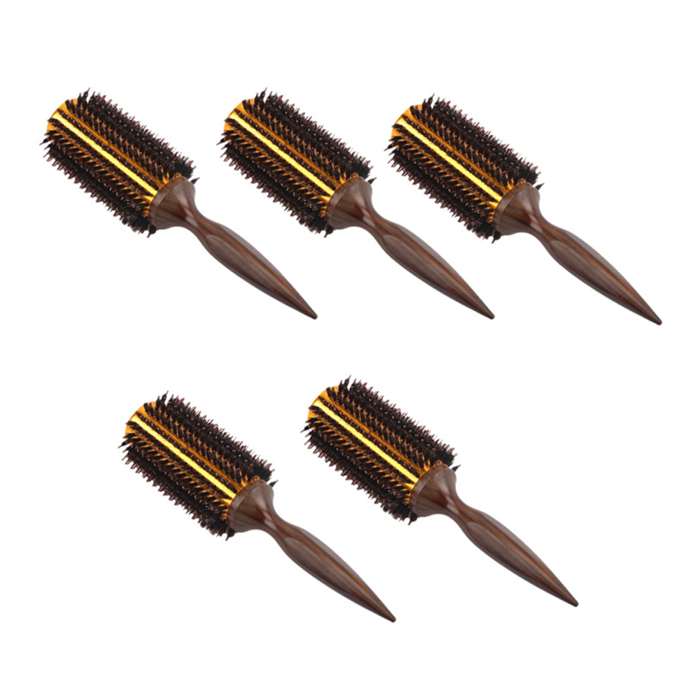 Umã¦Rket Straight Twill Hair Comb Boar Bristle Round Styling Tool