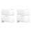 Organizador de papel para scrapbook com 24 peças, 12 x 13 polegadas, com 100 abas 1
