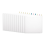 Organizador de papel para scrapbook com 24 peças, 12 x 13 polegadas, com 100 abas 2