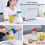 Car Mounted Mini Refrigerator Portable Small Refrigeration Cup 12V24V 5