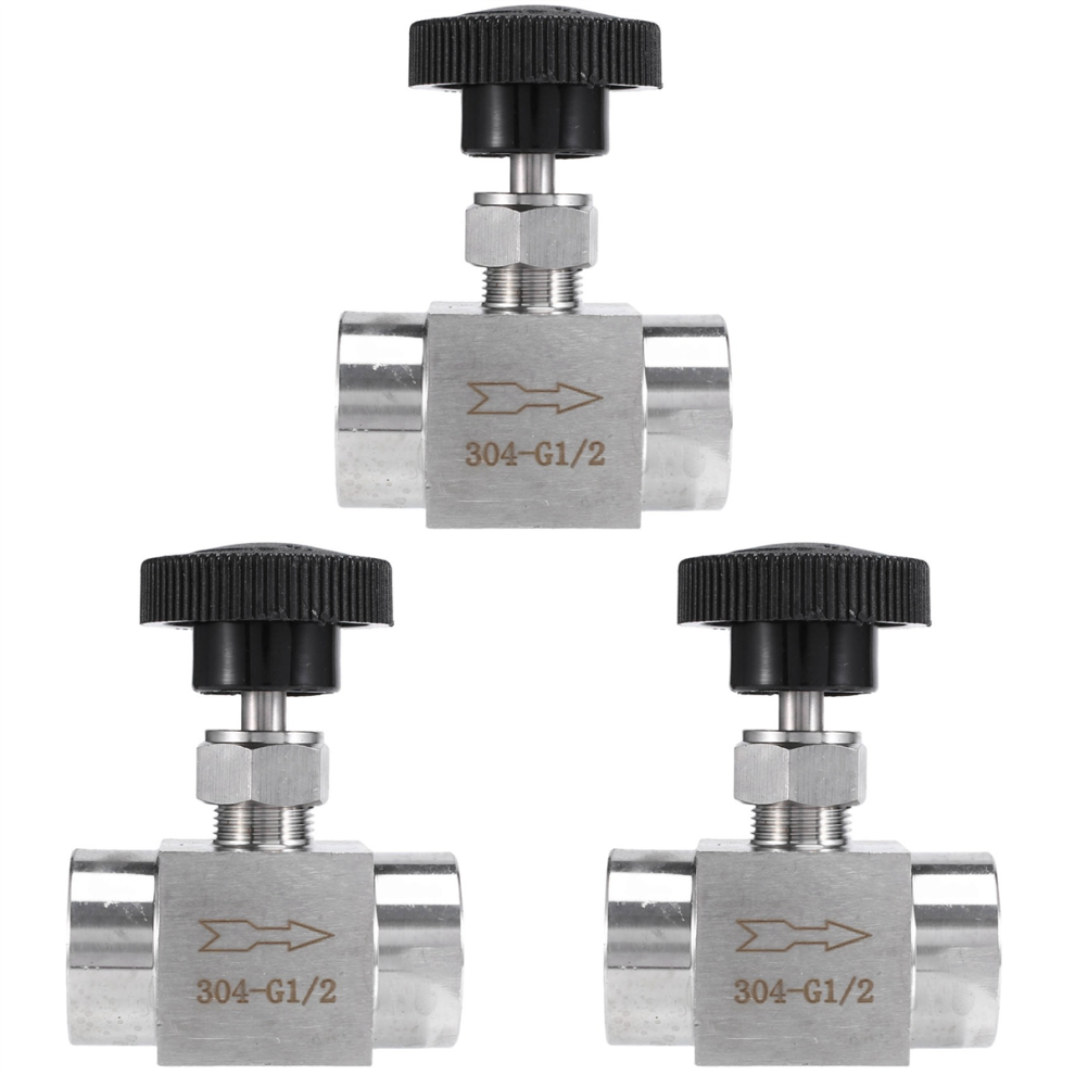 1/2 Inch Equal Female Thread Flow Control Shut Off Needle Valve 4714141568560