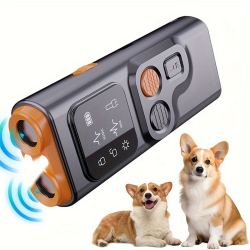 USB Rechargeable Dog Repeller with Dual Ultrasonic Emitter 2