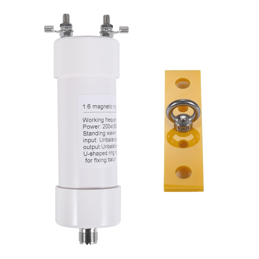 200W 1:6 Balun Antenna 1-56Mhz For Shortwave Ssb Am Fm Dipole 4714141573403