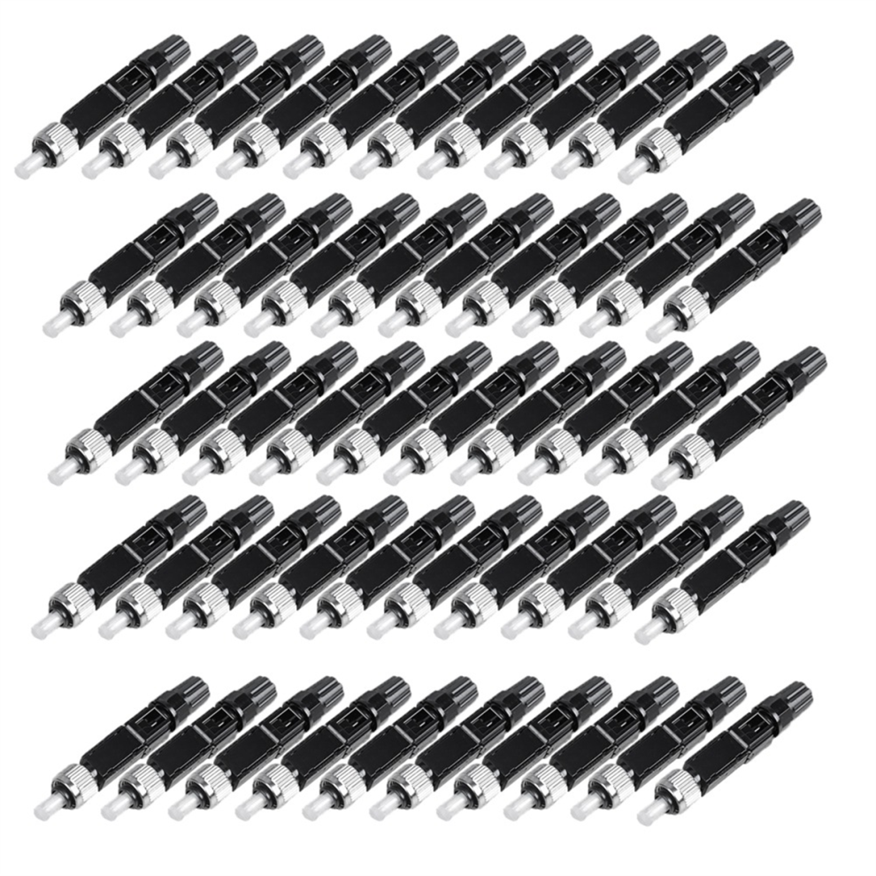 50 Stuks Fc Single-Mode Koude Splice Optische Glasvezelkabelverbindingsconnector-image