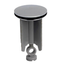 Adjustable Height Universal Bathroom Sink Drain Plug with 40mm Stopper Made of Stainless Steel and Anti-Leakage